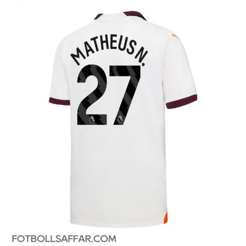 Manchester City Matheus Nunes #27 Bortatröja 2023-24 Kortärmad